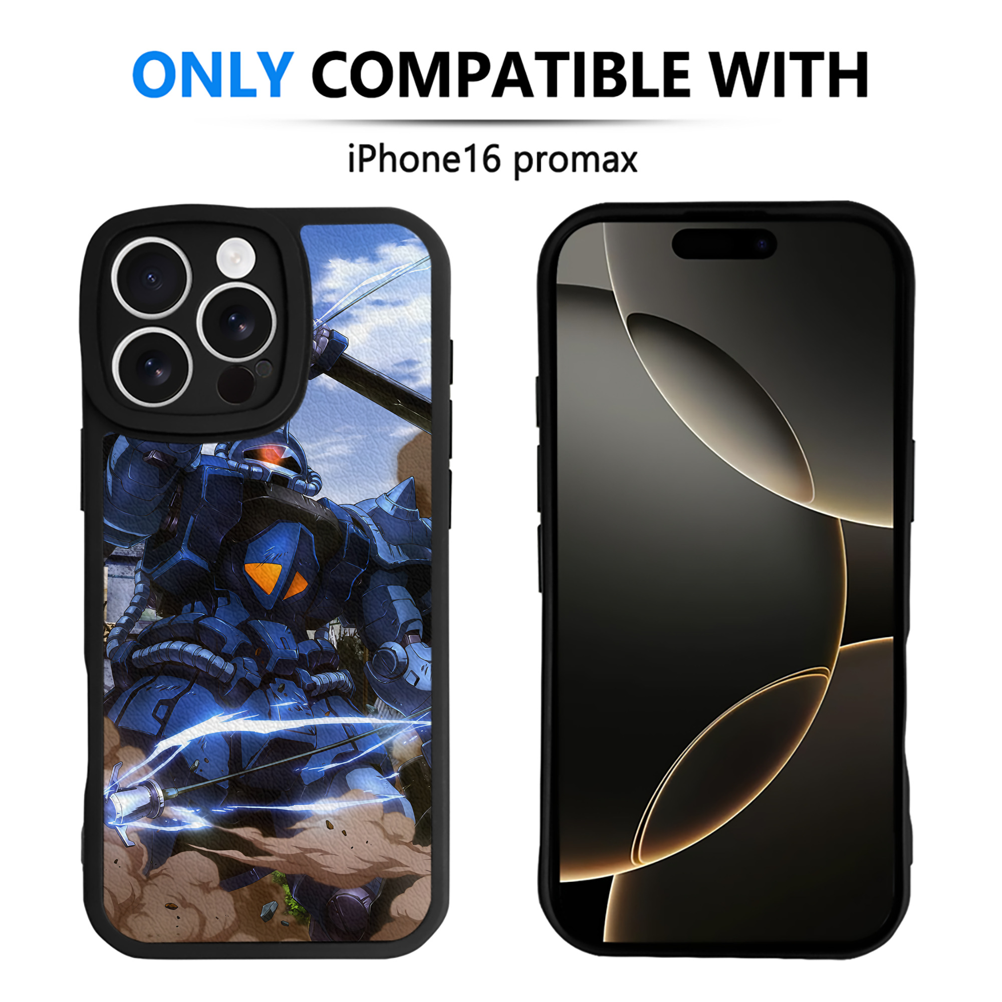 （画像用） 機動戦士ガンダム Mobile Suit Gundam 【iPhone 16シリーズ対応】シリコンスマホケース（レザー調） 材質：シリコン